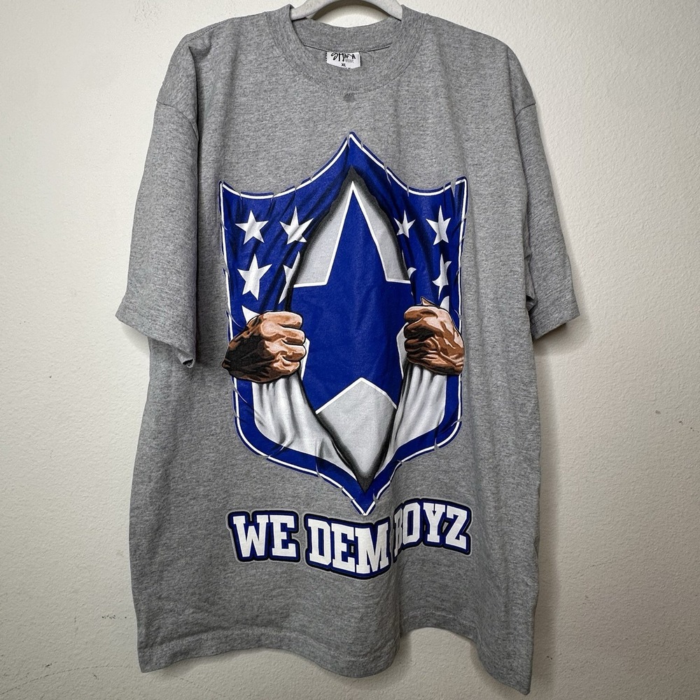 Vintage Dallas Cowboys We Dem Boyz Shaka Wear Super Max Heavy T-Shirt XL